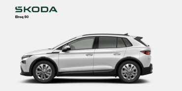 Škoda Elroq 50 elbil i elegant design – set fra siden
